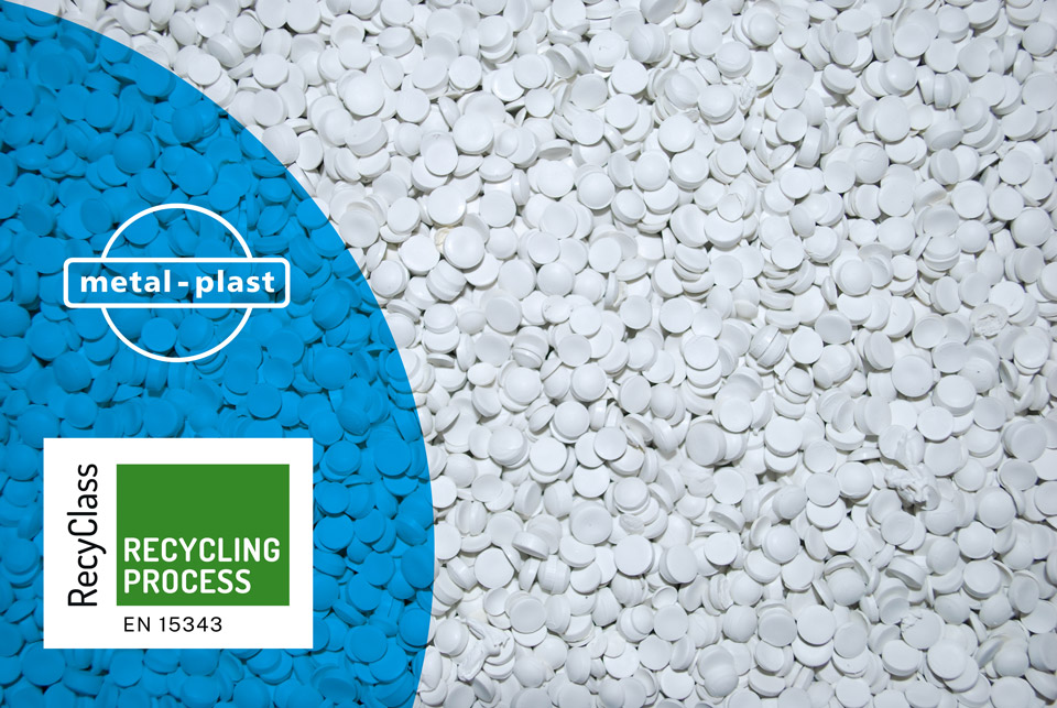 PVC regranulate for the future: Metal-Plast with RecyClass certification